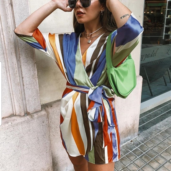 🌻 RESTOCK Zara Striped Jumpsuit dress - Picture 12 of 16